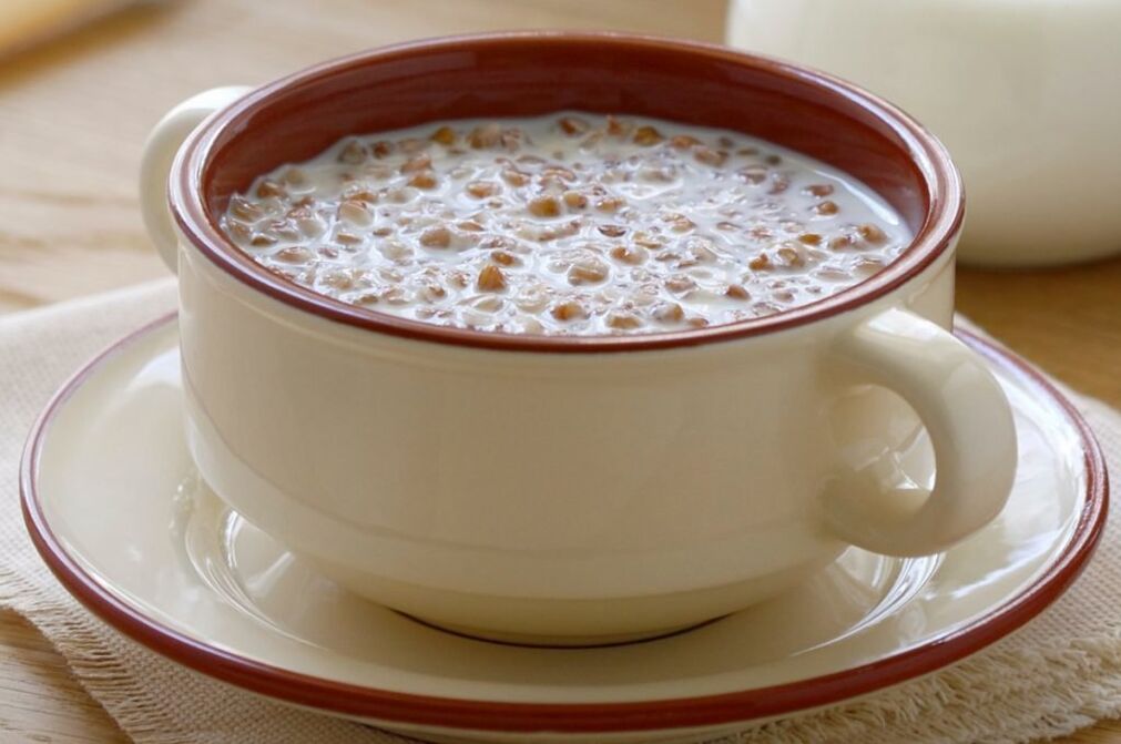 Trigo sarraceno con kéfir